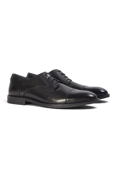 Paul Andrew herenschoenen, zwarte, gepolijste leren formele derby's - Regent - Image 2