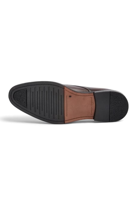 Paul Andrew Heren Klassieke Bruine Derby Schoenen met Gladde Neus - Henley - Image 5