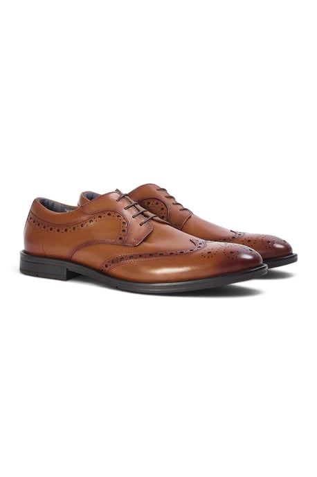 Paul Andrew heren brogues met vleugelneus in bruin - Cambridge - Image 2