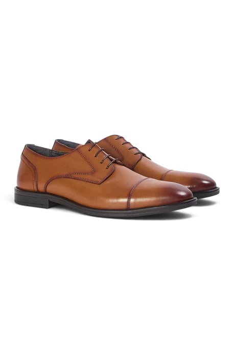 Paul Andrew herenschoenen van gepolijst leer - Regent - Image 2