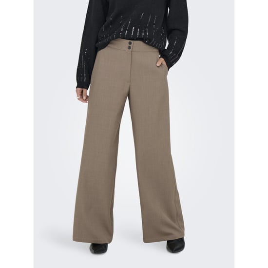Jacqueline de Yong Jdydora hw wide pant tlr taupe - Image 4