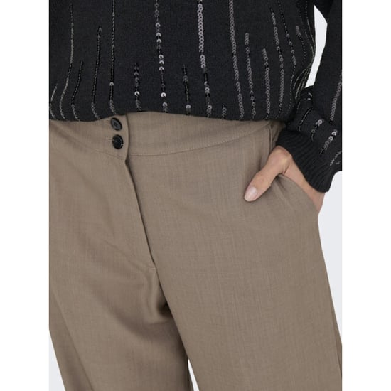 Jacqueline de Yong Jdydora hw wide pant tlr taupe - Image 5