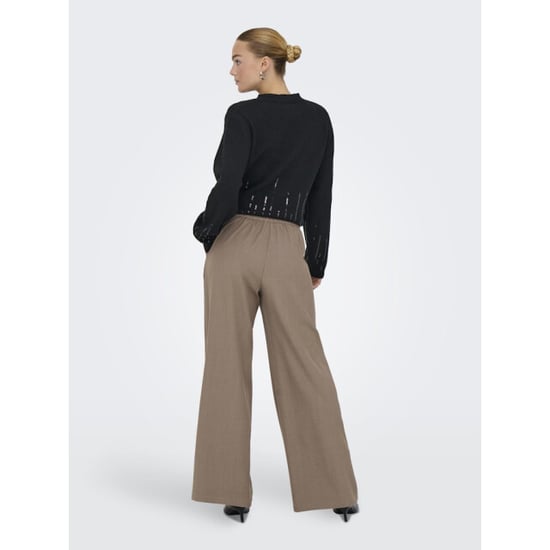 Jacqueline de Yong Jdydora hw wide pant tlr taupe - Image 6