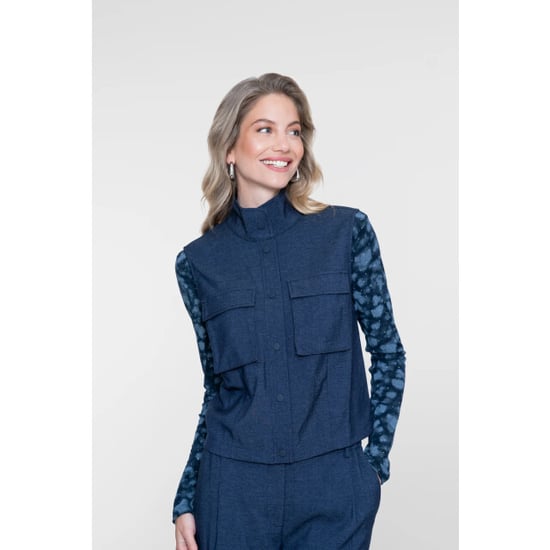 Geisha Gilet 65581-26 navy - Image 2