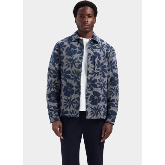 Dstrezzed Overshirt lino damast overshirt 155508/649 - Image 1