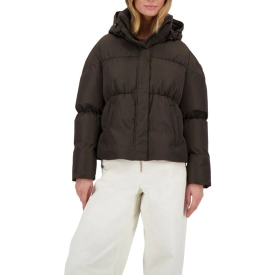 Airforce Maya puffer jacket dark coffee - Image 4