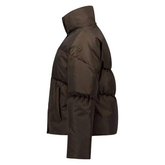 Airforce Maya puffer jacket dark coffee - Image 5