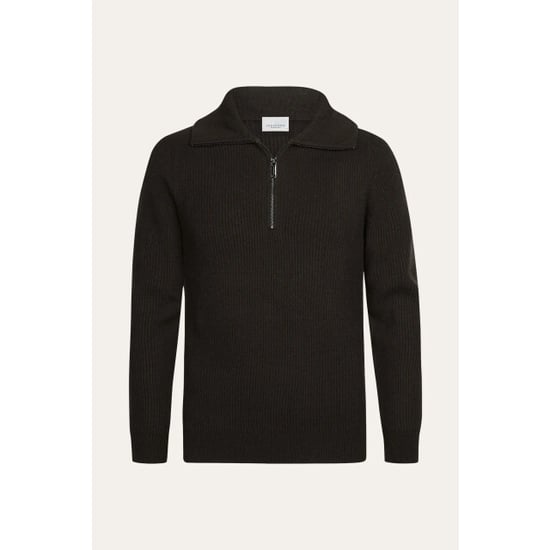 Profuomo Ppxj30058f pullover half zip dark brown - Image 2