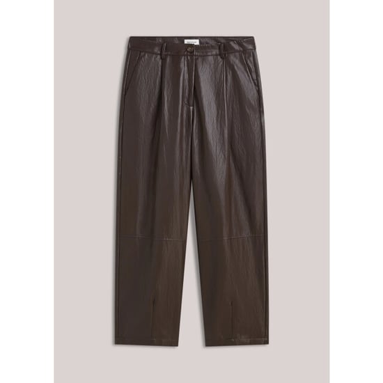 Summum 4s3043-12526 754 balloon trouser soft faux leather dark chocolate - Image 3