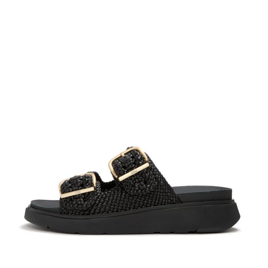 FitFlop Gen-ff woven two-bar slides - Image 3