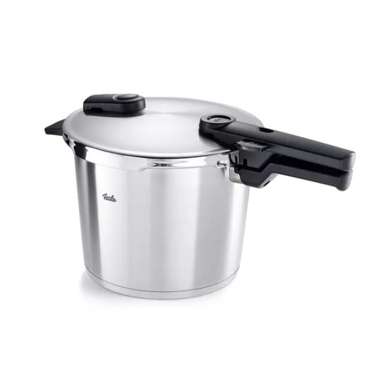 Fissler Vitaquick premium snelkookpan met stoominzet en driepoot 10l - Image 2
