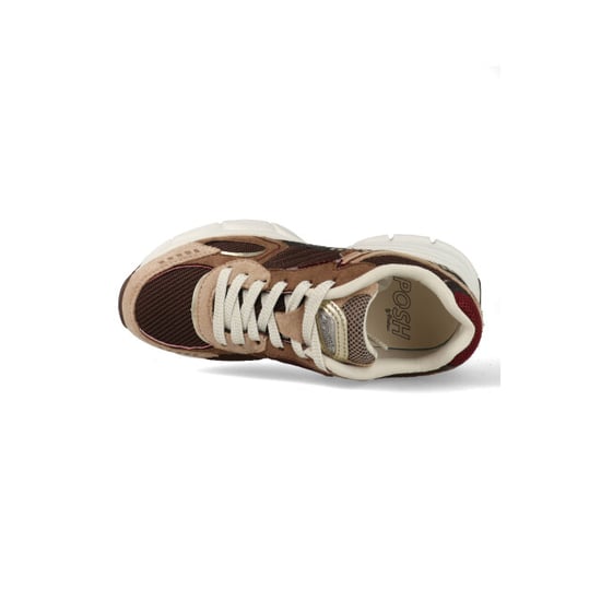 Posh by Poelman Sneakers lise beige / / bordeaux rood - Image 5
