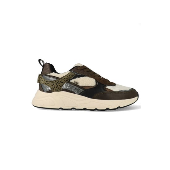 Posh by Poelman Sneakers caro / wit - Image 1