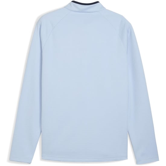 Men's Puma Waffle Fleece Pullover Jumper in Haute Tropic - Image 2