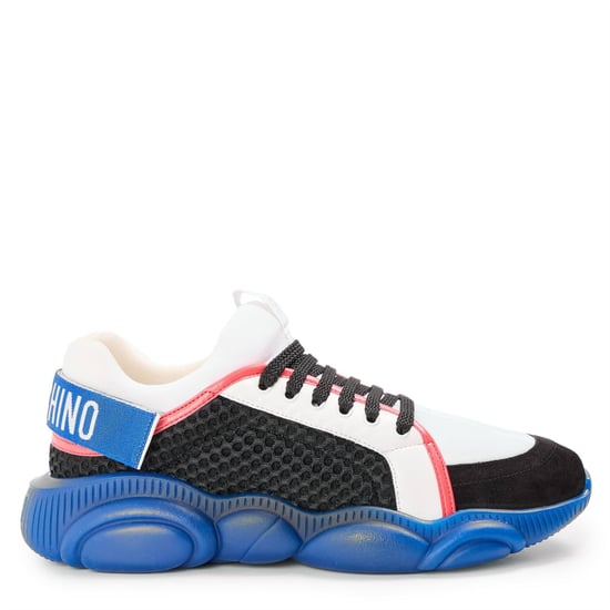 Men's Moschino Low Top Trainers in Black - Image 1