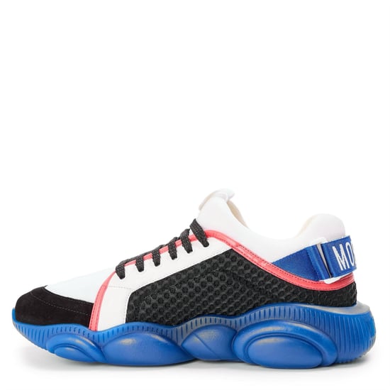 Men's Moschino Low Top Trainers in Black - Image 2
