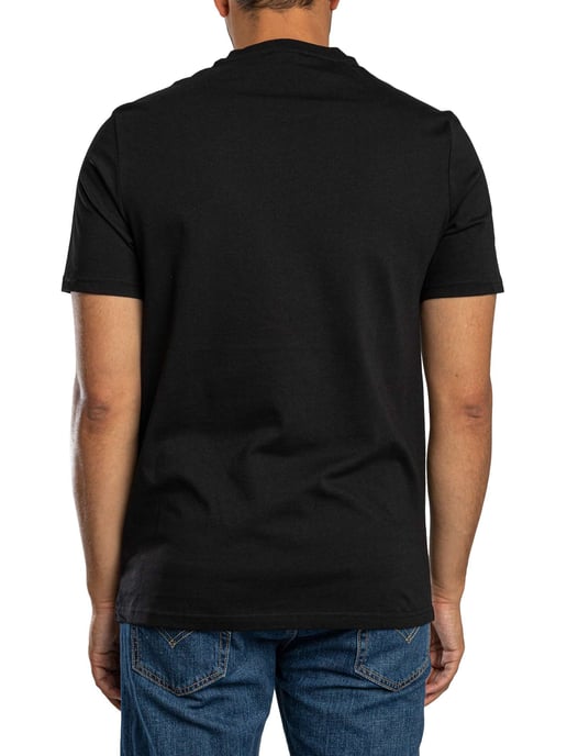 Lyle & Scott T-Shirt Met Ruitjespatroon, Zwart - Image 3