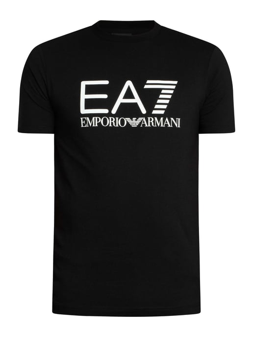 EA7 Slim T-Shirt Met Logo-Opdruk, Zwart - Image 5
