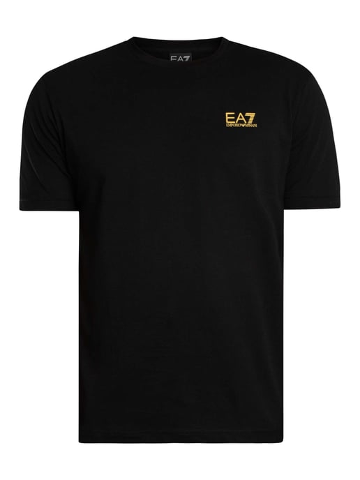 EA7 Back Logo T-Shirt, Black - Image 5