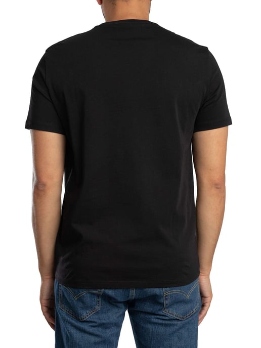 Armani Exchange Slim Graphic T-Shirt, Black - Image 3