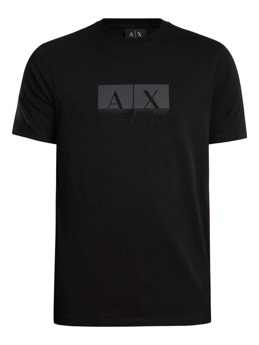 Armani Exchange Slim Graphic T-Shirt, Black - Image 5