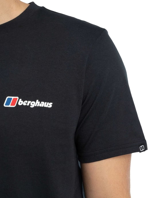 Berghaus Class Logo T-Shirt, Black - Image 4