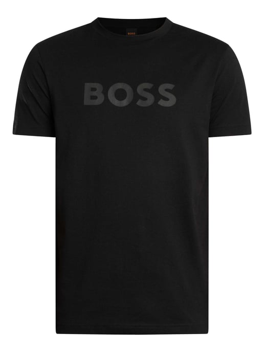 BOSS Te Logo T-Shirt, Black - Image 6