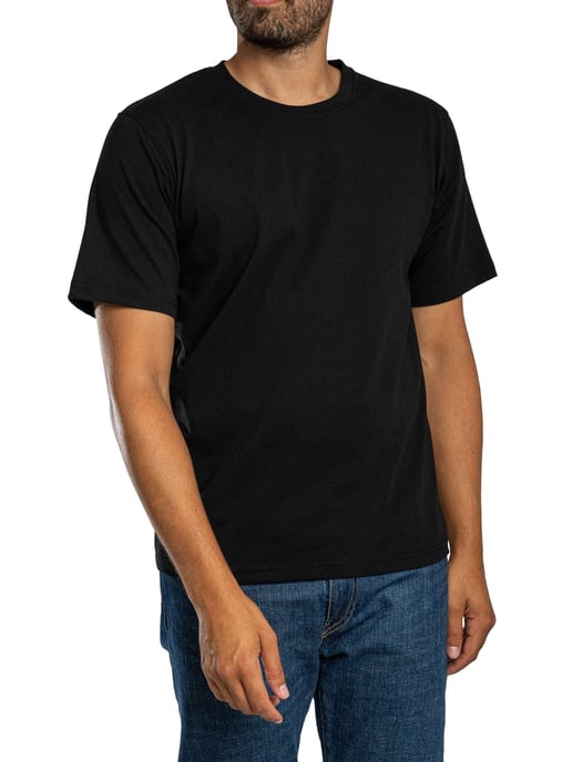 Jack & Jones Set Van 3 Basic T-Shirts, Zwart - Image 3