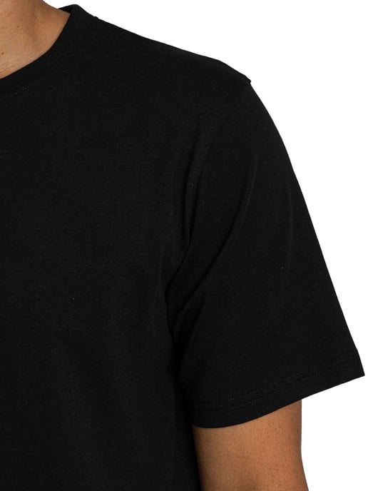 Jack & Jones Set Van 3 Basic T-Shirts, Zwart - Image 5