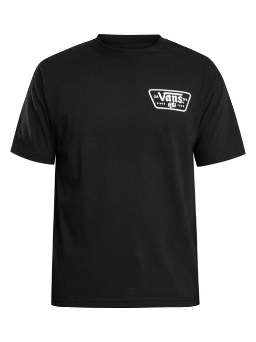Vans T-Shirt Met Rugpatch, Zwart - Image 5