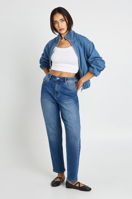 The High Waist Mom Jean - Image 1