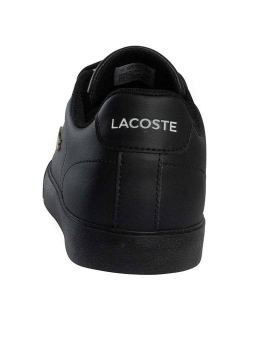 Lacoste Lerond Set 225 2 CMA Leather Trainers, Black - Image 5