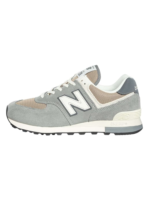 New Balance 574 Suede Trainers, Grijs - Image 2