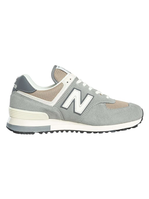 New Balance 574 Suede Trainers, Grijs - Image 3