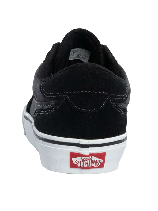Vans Brooklyn Suède Sneakers, Zwart - Image 5