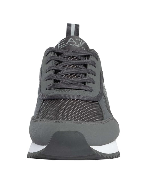 EA7 Mesh Logo-Sneakers, Grijs - Image 4