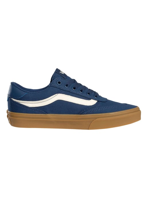 Vans Brooklyn Canvas-Sneakers, Blauw - Image 3