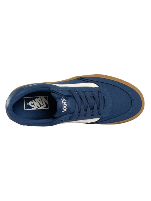 Vans Brooklyn Canvas-Sneakers, Blauw - Image 6