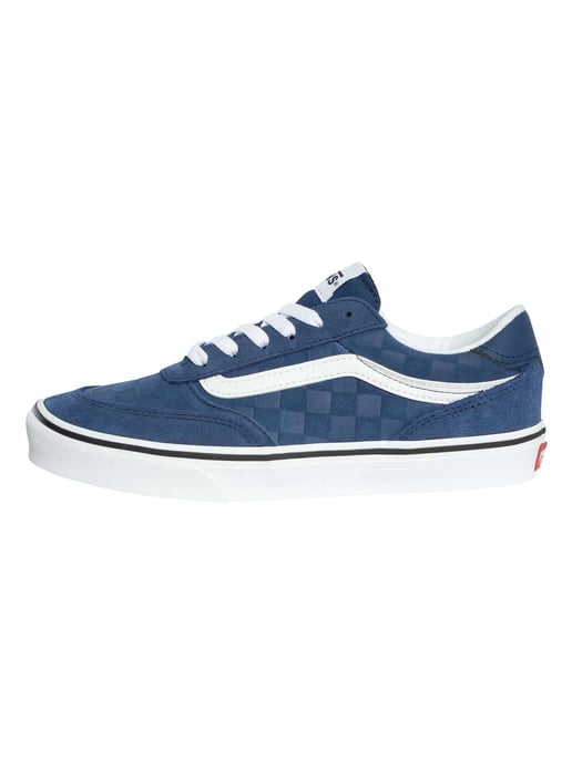 Vans Brooklyn Suède Sneakers, Blauw - Image 2