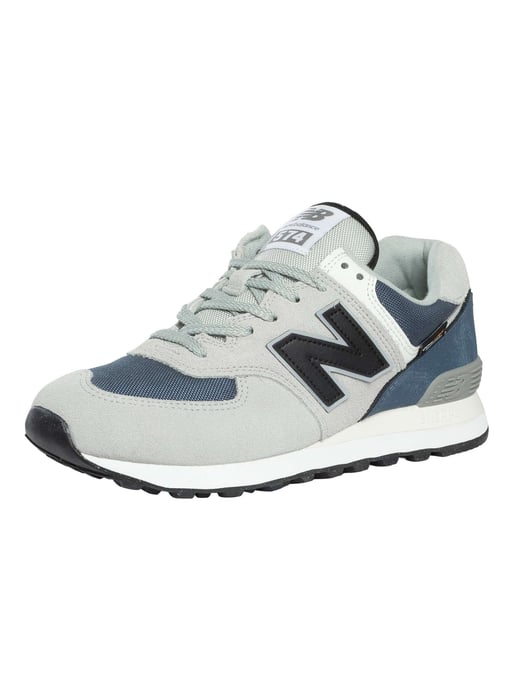 New Balance 574 Suede Trainers, Grijs - Image 1