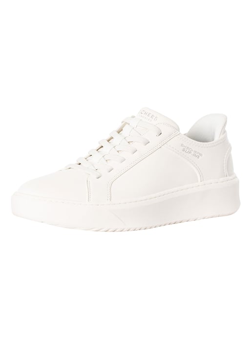 Skechers Slip-Ins Court Break Double Vented Slip-Ins Sneakers, Wit - Image 1