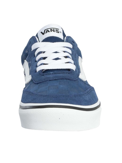 Vans Brooklyn Suède Sneakers, Blauw - Image 4