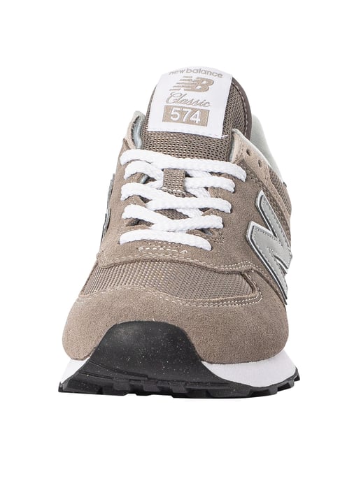 New Balance 574 Klassieke Suède Sneakers, Grijs - Image 4
