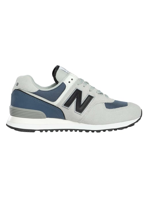 New Balance 574 Suede Trainers, Grijs - Image 3