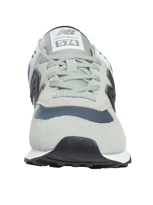 New Balance 574 Suede Trainers, Grijs - Image 4