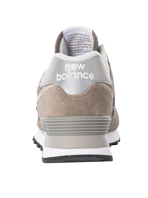 New Balance 574 Klassieke Suède Sneakers, Grijs - Image 5