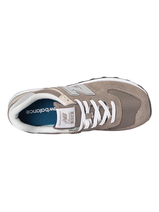 New Balance 574 Klassieke Suède Sneakers, Grijs - Image 6