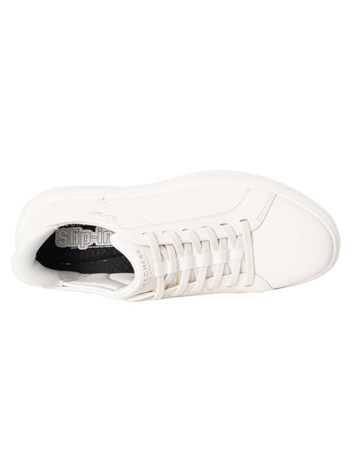 Skechers Slip-Ins Court Break Double Vented Slip-Ins Sneakers, Wit - Image 6