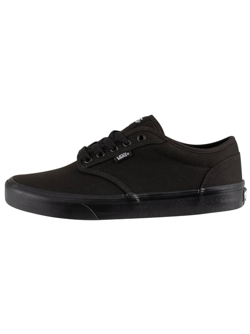 Vans Atwood Canvas Trainers, Black - Image 2