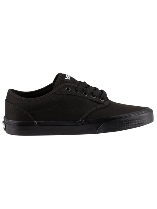 Vans Atwood Canvas Trainers, Black - Image 3